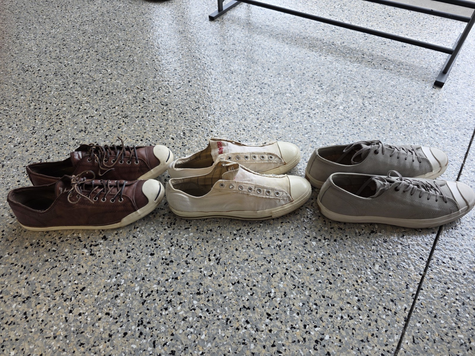 Converse Jack Purcell/John Varvatos Lot of 3 (Sz. 13)