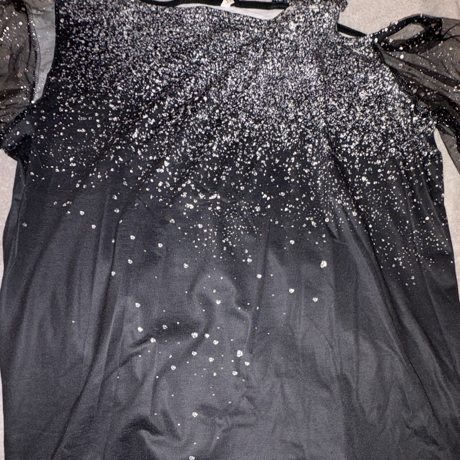 Ladies Black Blouse XL