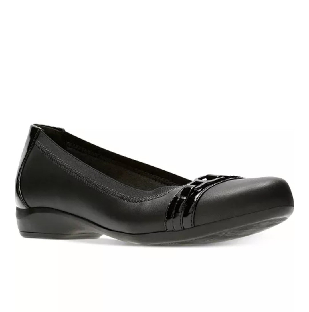 Clarks Kinzie Light 6 M Flat Black
