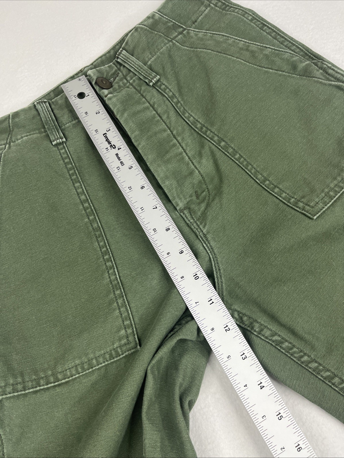 Mother Patch Pocket Private Ankle Pants In Roger That Size 25 Fits 27×27
