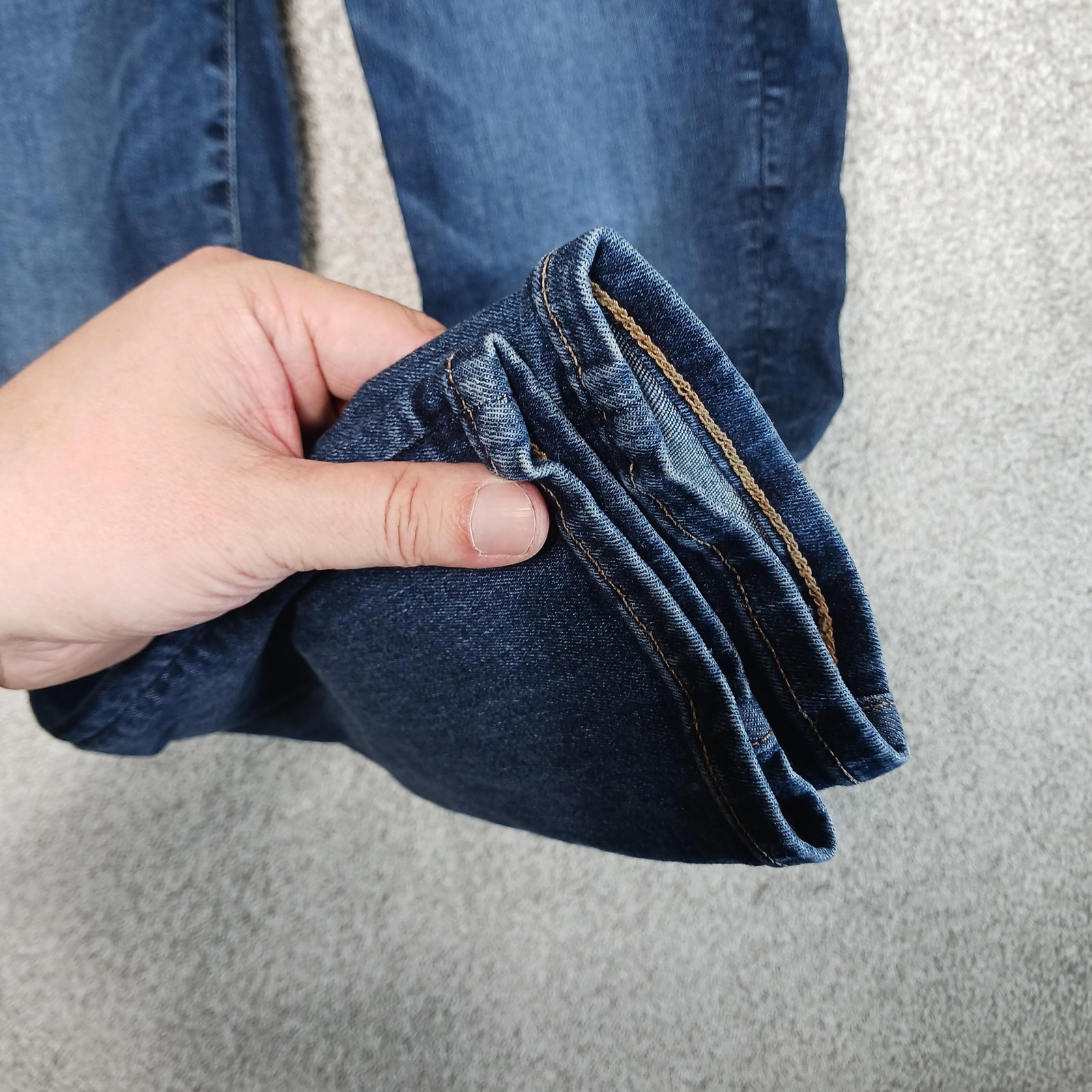 American Eagle Outfitters Jeans Womens 12 High Rise Jegging Blue Stretch Denim
