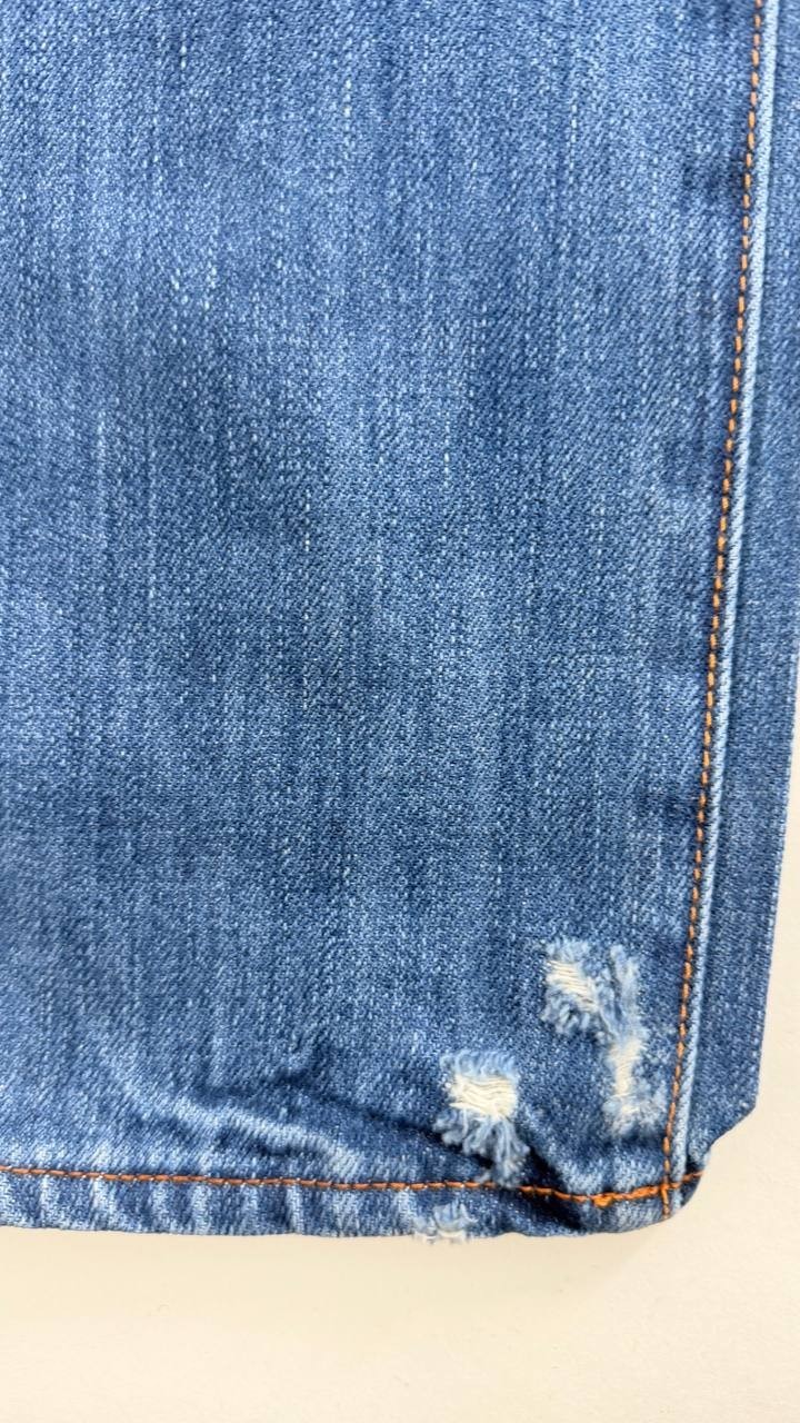 Jean Shop Jim Distressed Jeans Mens Slim Skinny Blue Denim NWT Multiple Sizes