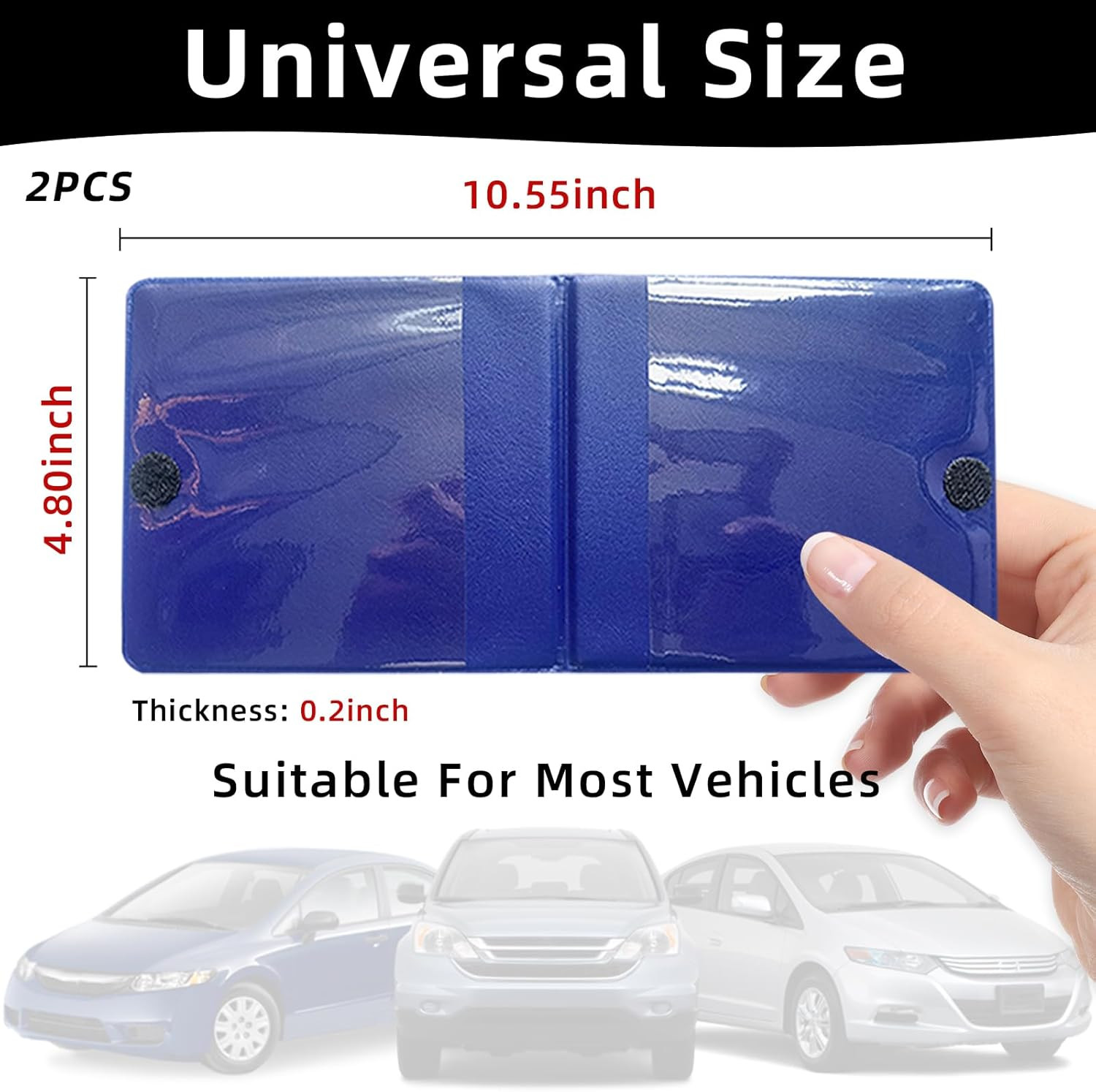 2PCS Car Registration and Insurance Holder, Vehicle Essential Document Organizer