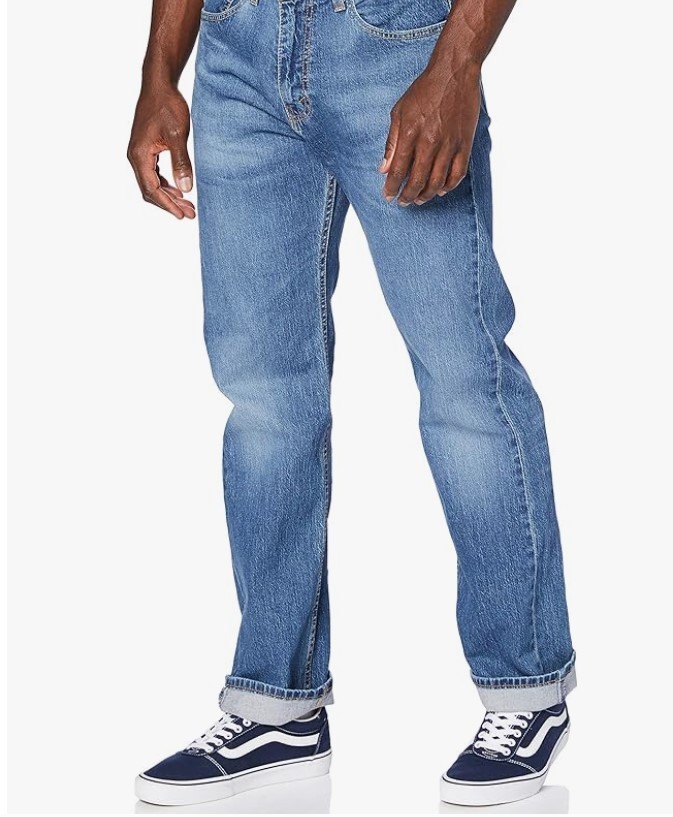 Levi’s Men’s 505 Regular Fremont Drop-Shot 34W x 34L. NEW SEALED!!!