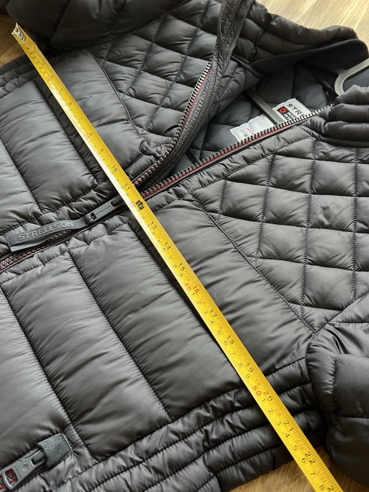 Strellson Men’s Clason 2.0 Fused Quilted Navy Jacket size 48(M-L) RRP $475