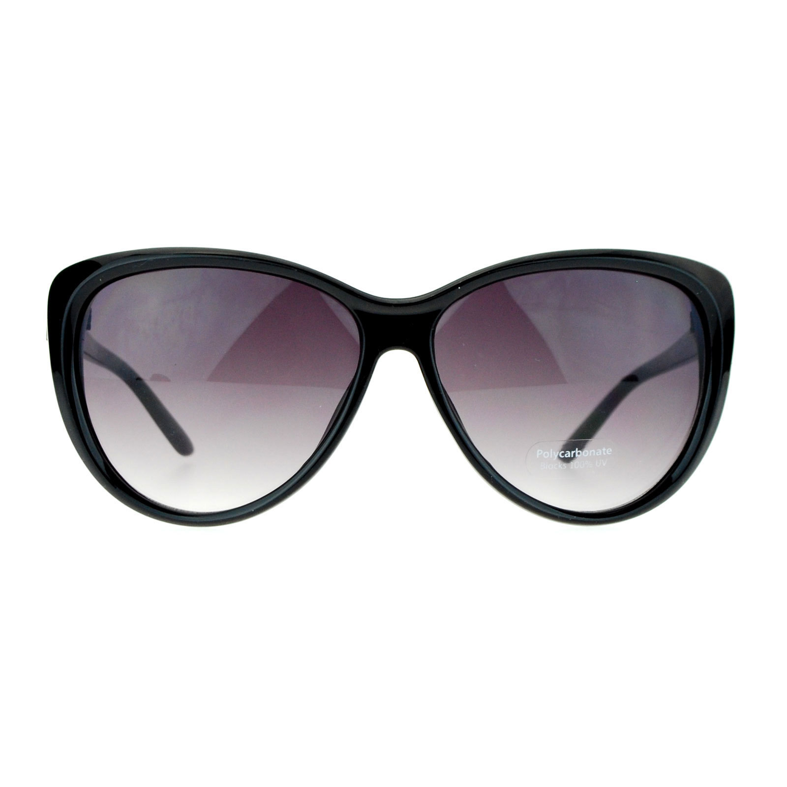 SA106 Retro Womens Diva Oversized Cat Eye Style Butterfly Sunglasses