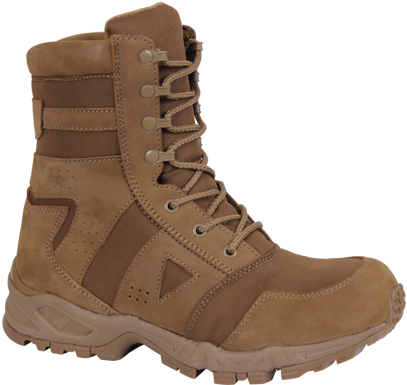 Rothco Coyote Brown AR 670-1 Mil-Spec Combat Uniform Forced Entry Tactical Boots