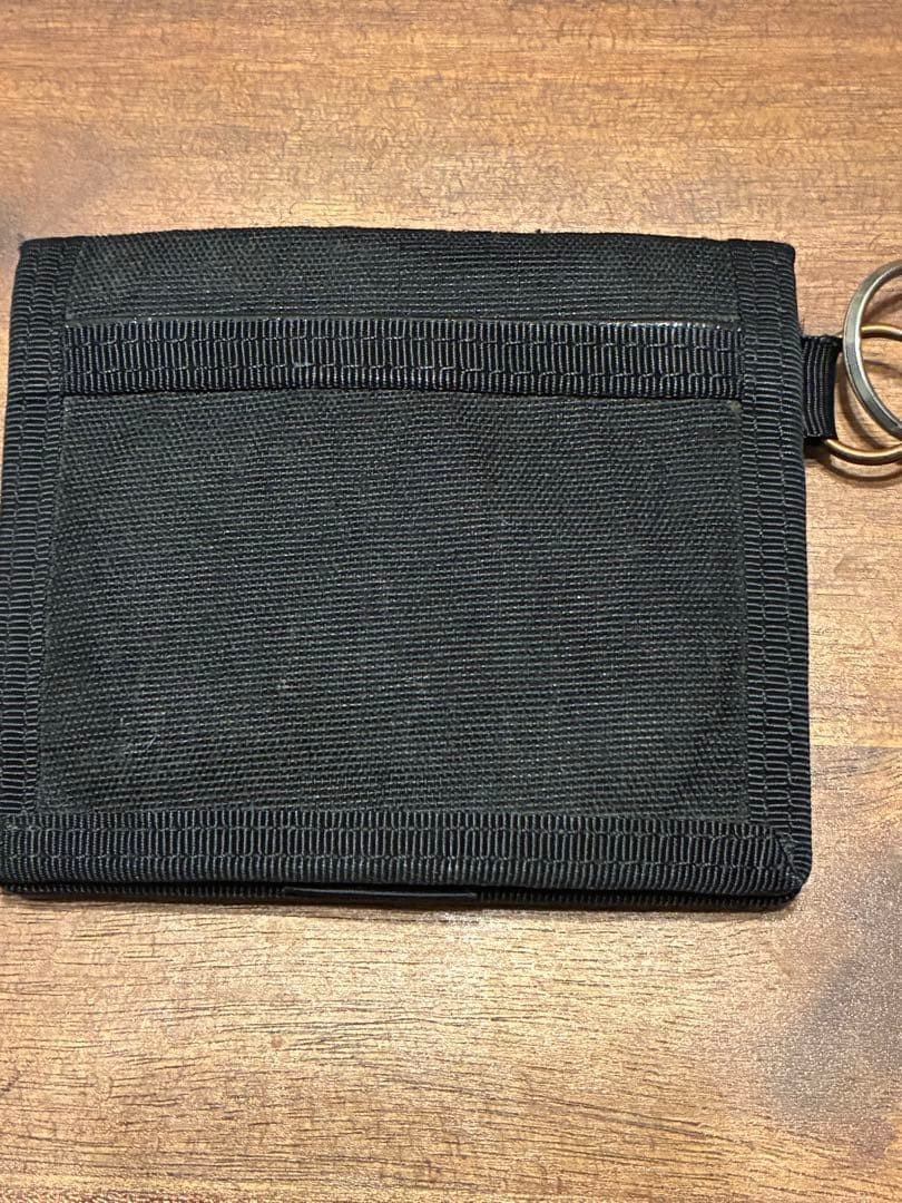 Porter Black CORDURA Bifold Wallet Ring Pocket Used
