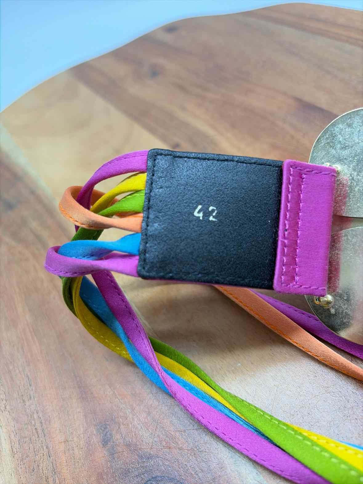 Pre-Owned Escada Pink Size 42 Belts
