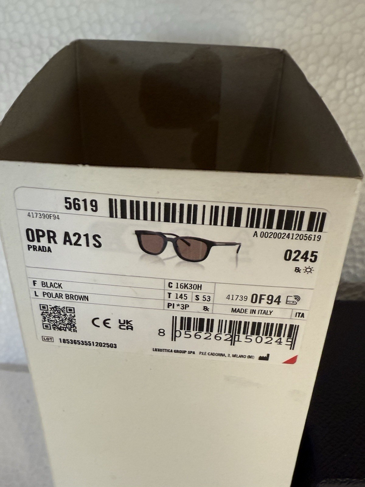Prada SPR A21 16k-30H Sunglasses