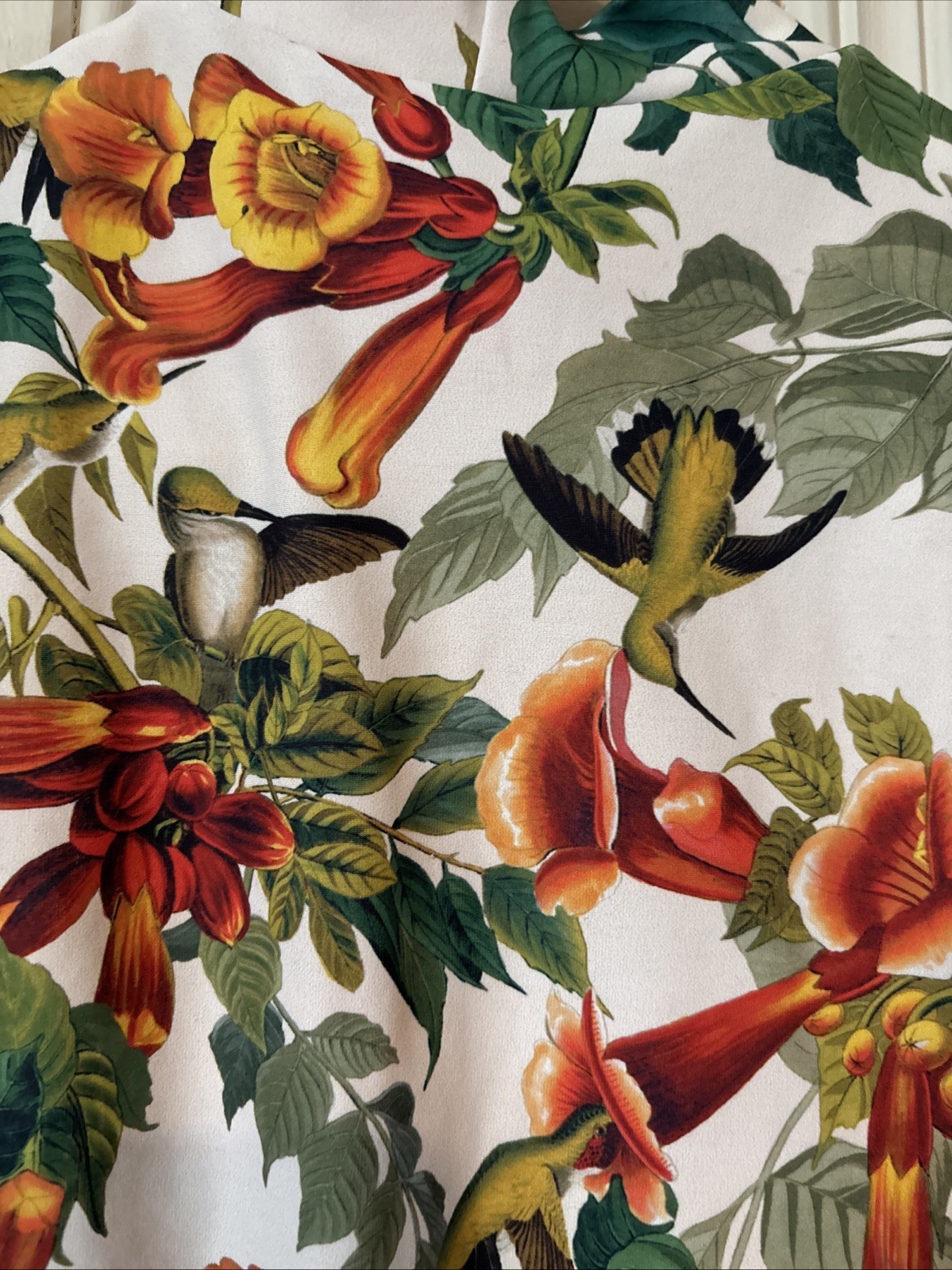 Black Milk Hummingbird Dress Form Fitting Sleeveless Stretchy Colorful