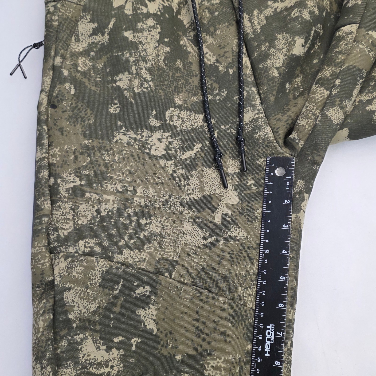 Nike Men’s Tech Fleece Camo Slim Fit Taper Jogger Sweatpants Size M Olive Green