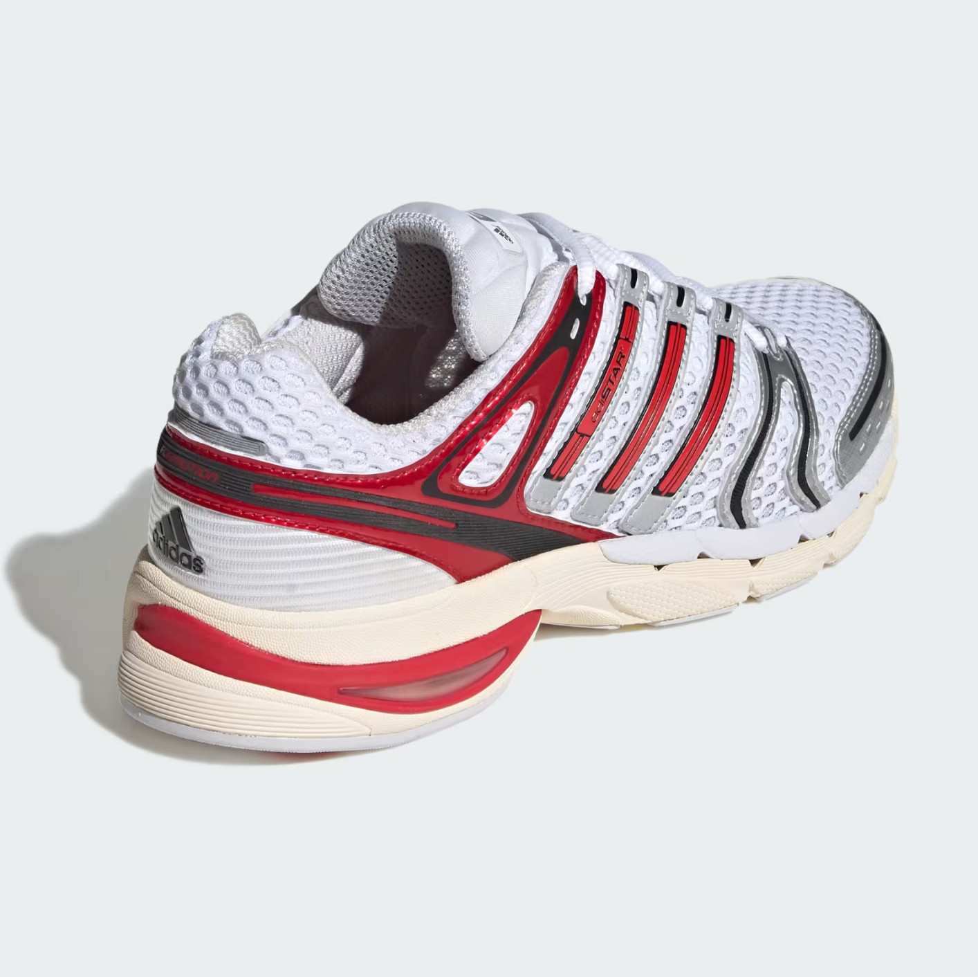 ADIDAS Adistar Control 5 White Better Scarlet Grey Unisex Mens Size Shoes KI8600