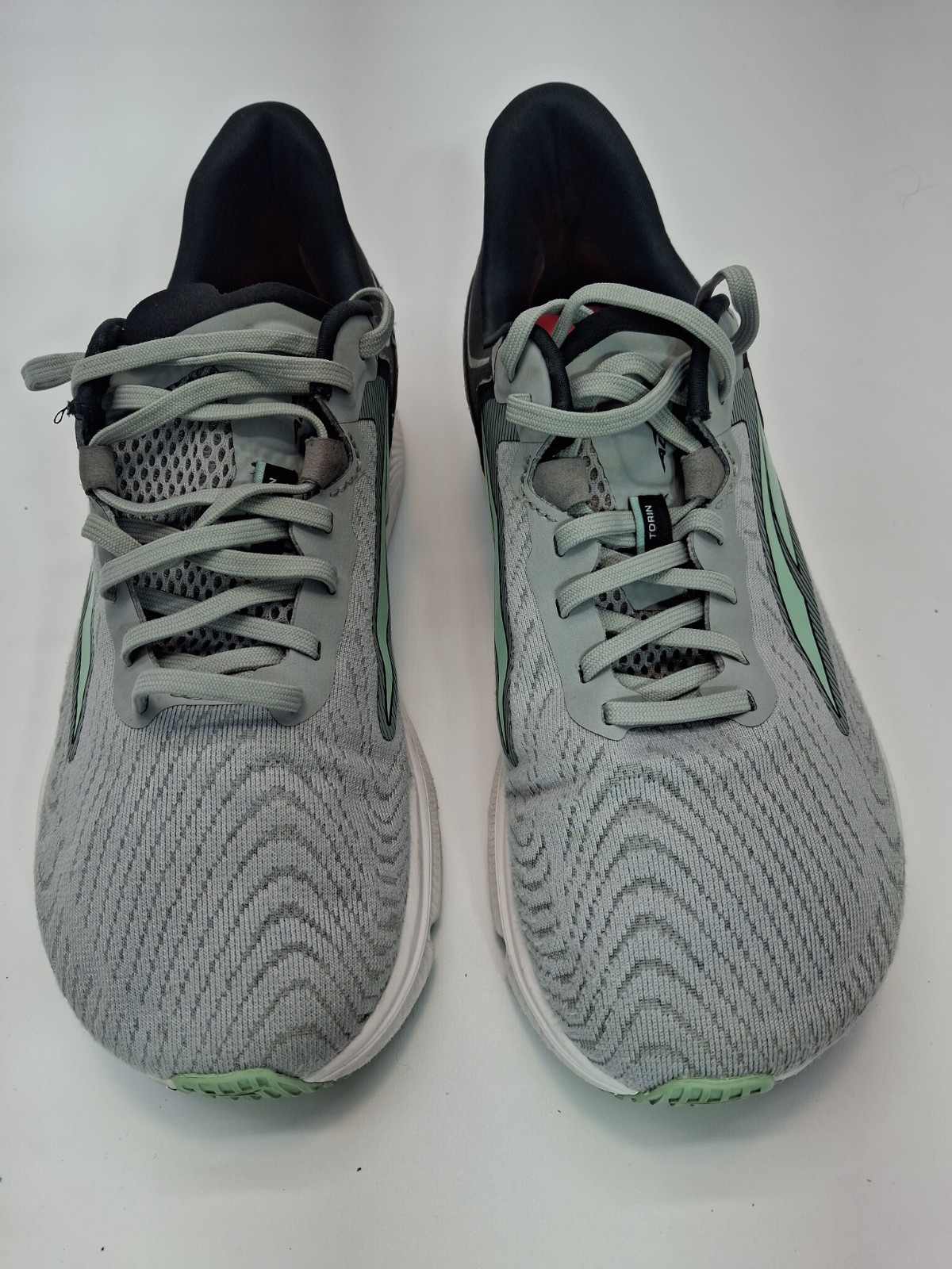 Altra Womens Torin 6 Running Shoe Sz 9.5 Gray Mint Green ALOA7R78220