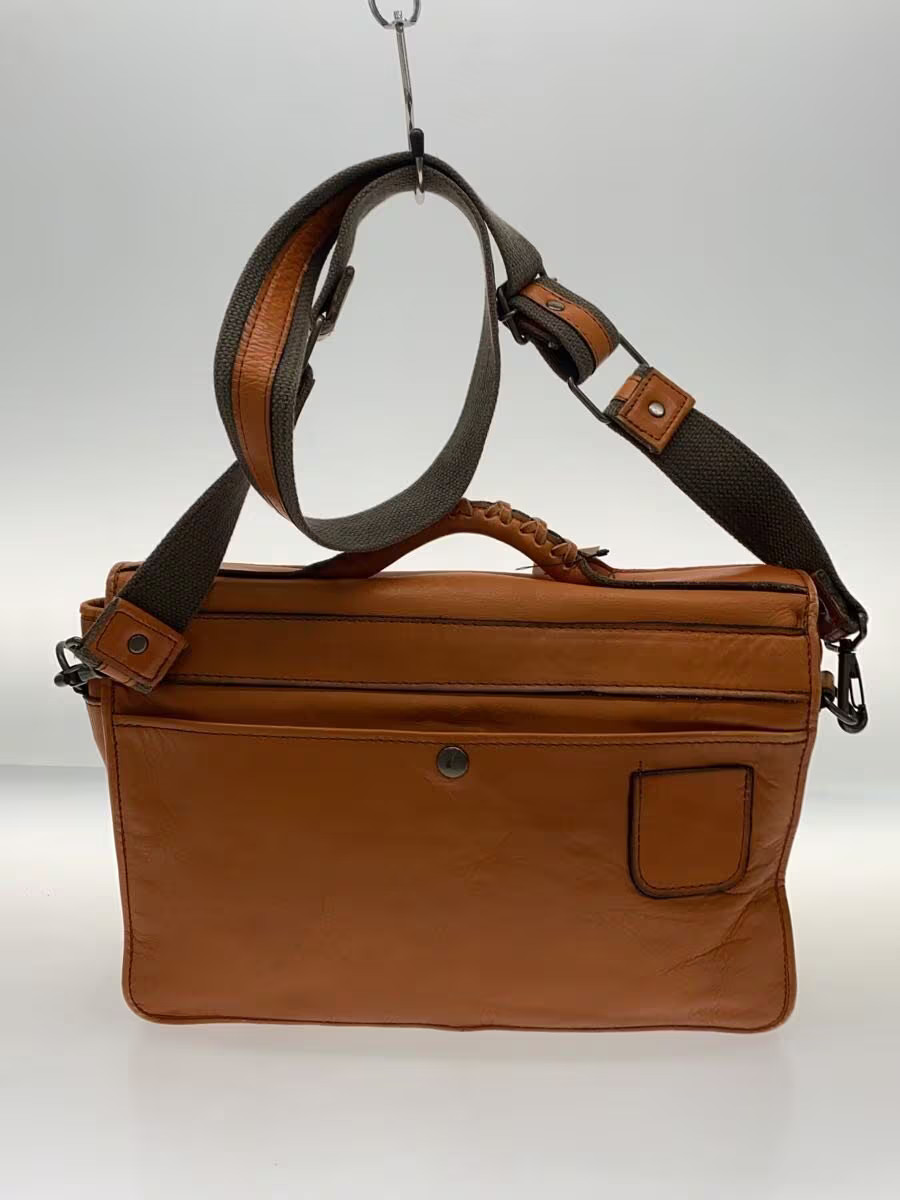 PORTER Shoulder Bag Leather BRW 3WAY