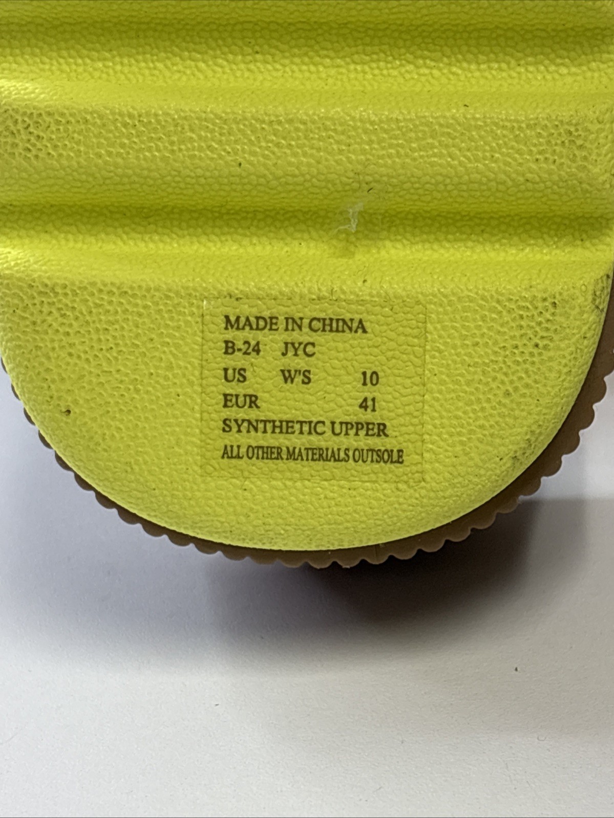 Reef Water Vista Higher Platform Women’s Sandals~Size 10 ~ Sand Lime ~ NO BOX