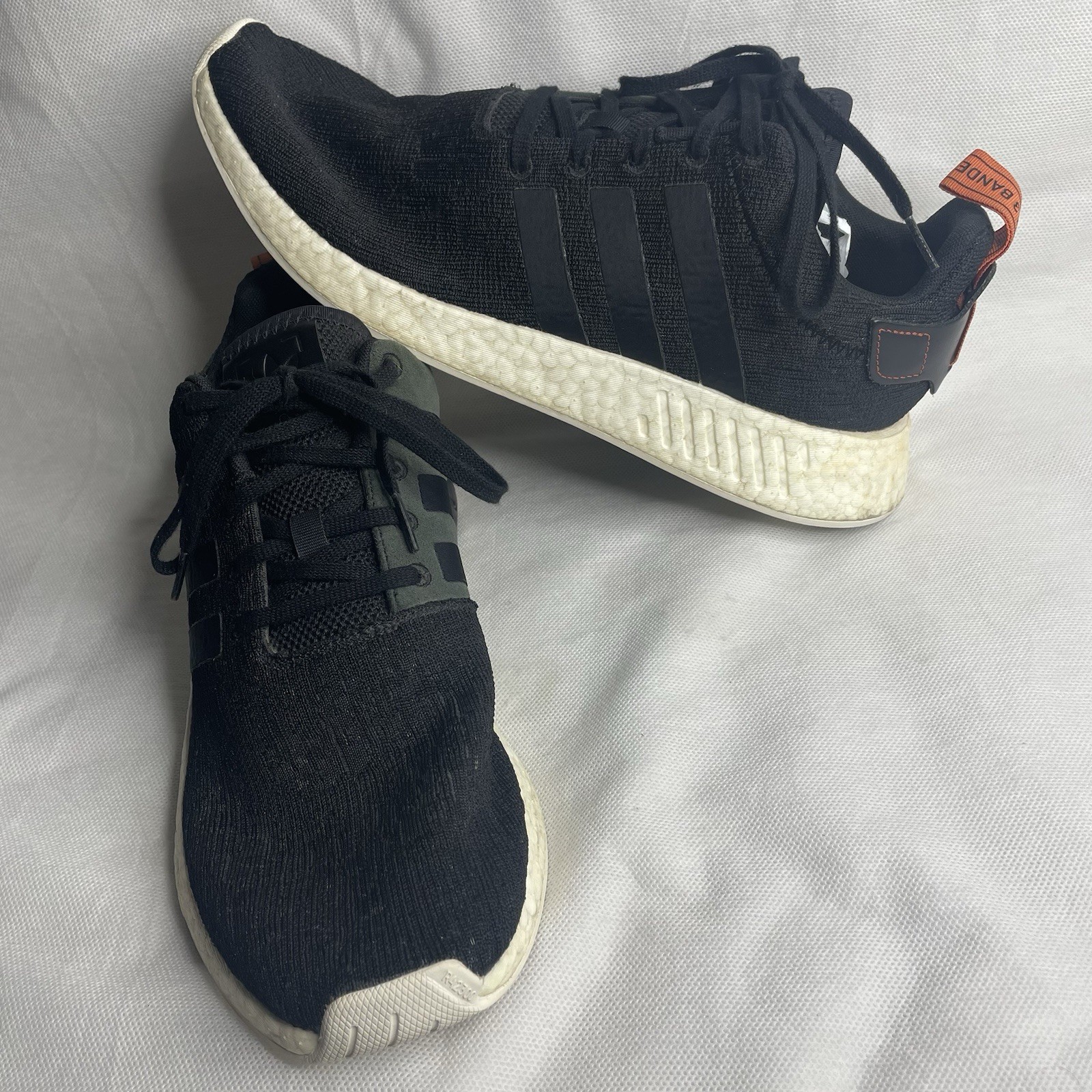 adidas NMD_R2 Future Harvest Shoes Athleisure Sneaker Men US 12 EU 46 2/3 CG3384