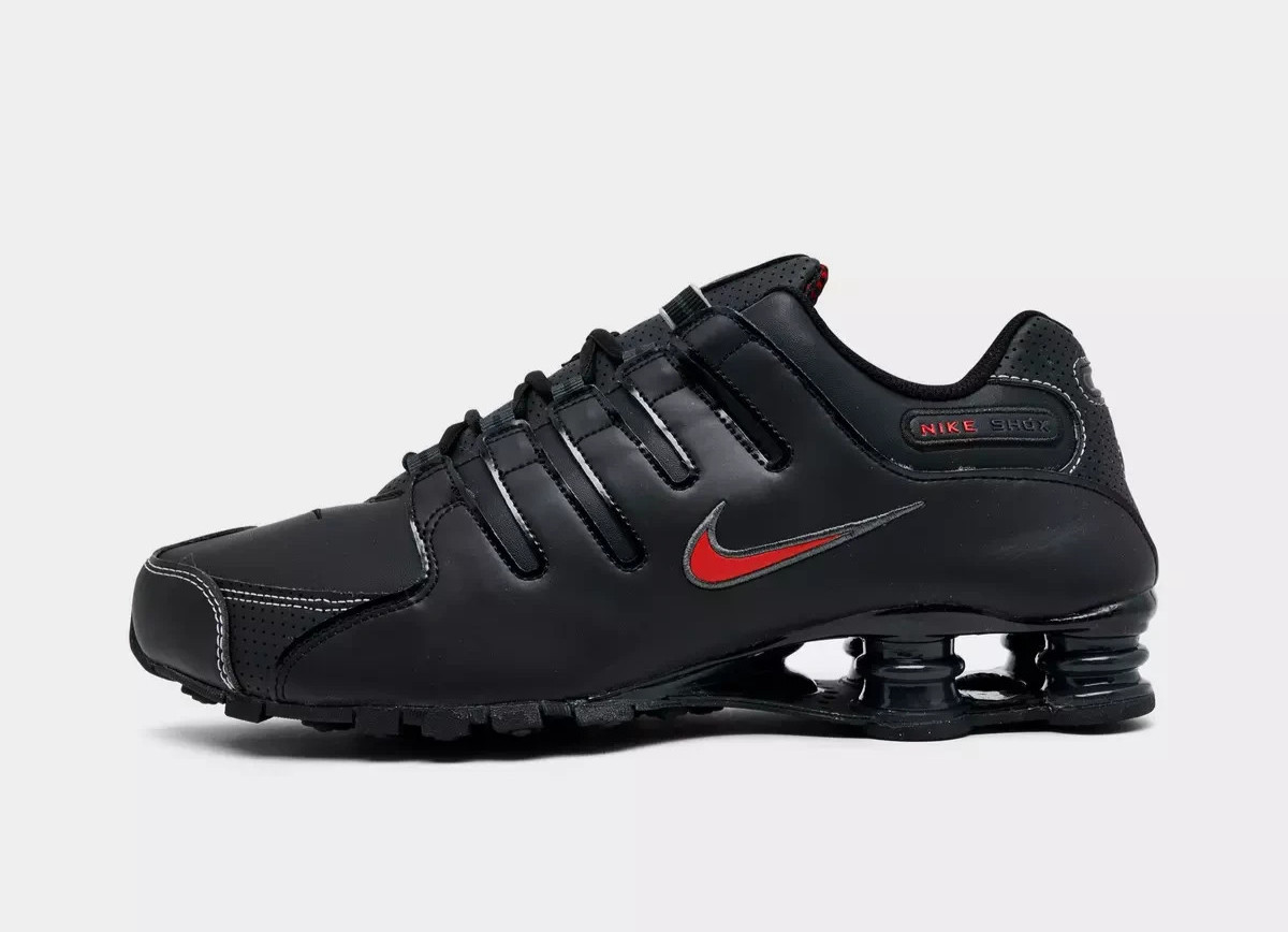 Nike Shox NZ 378341-017 Men’s Sneakers Black Varisty Red White NEW IN BOX Shoes