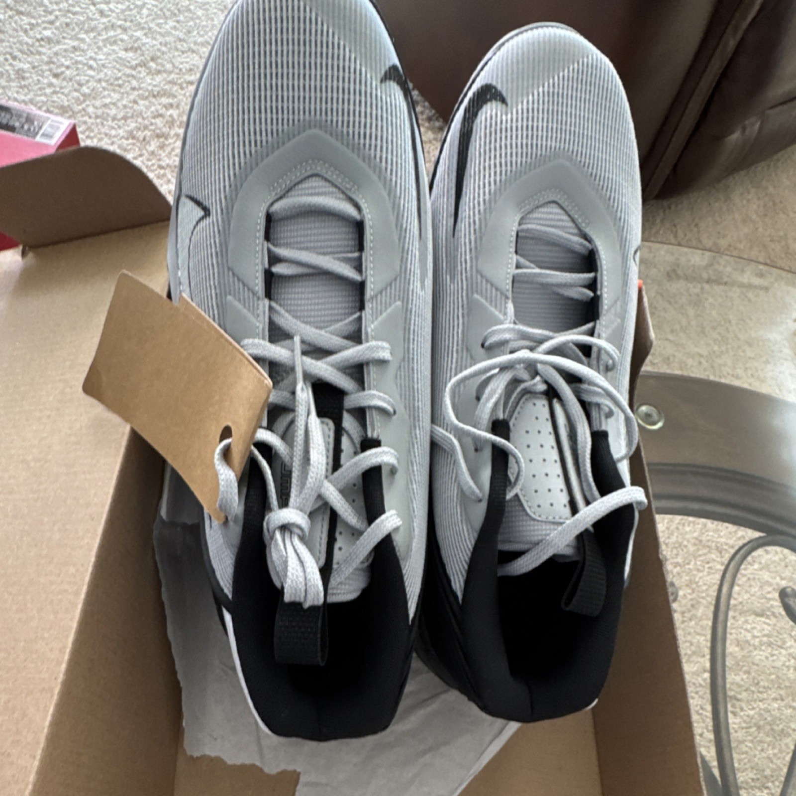 Nike GT Jump Academy Smoke Grey/Black/White Sneaker FV5524-006