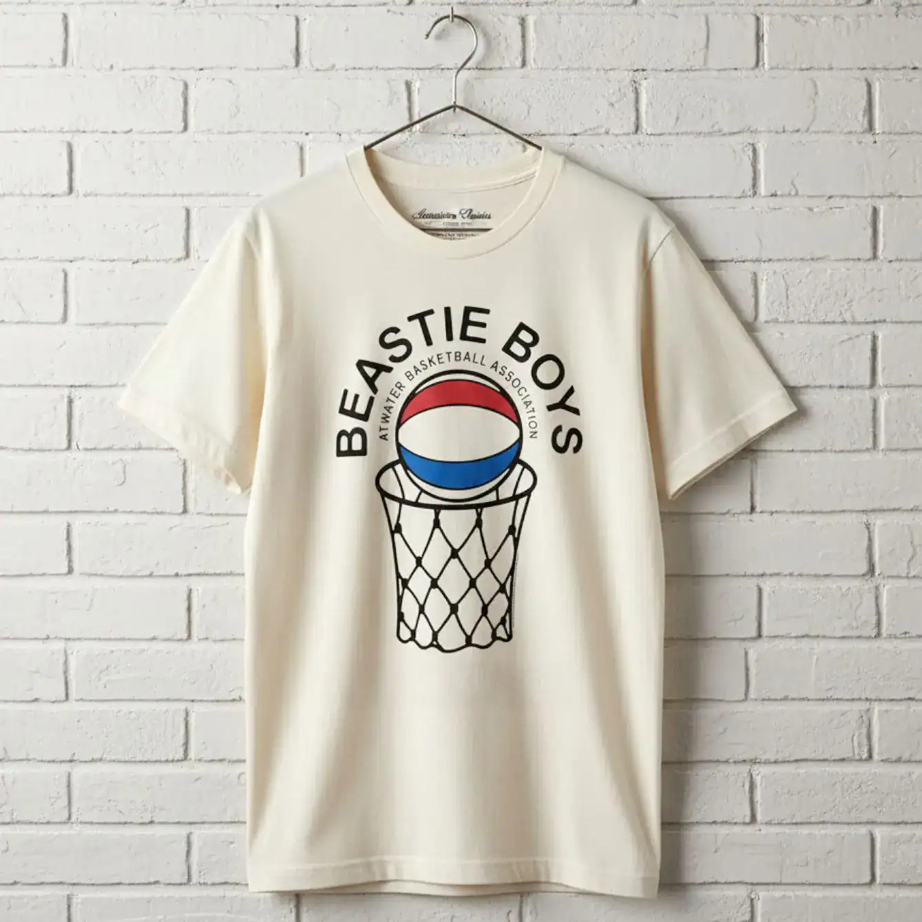 Beastie Boys Atawater Basketball Men’s T Shirt New York City NYC 90s rap