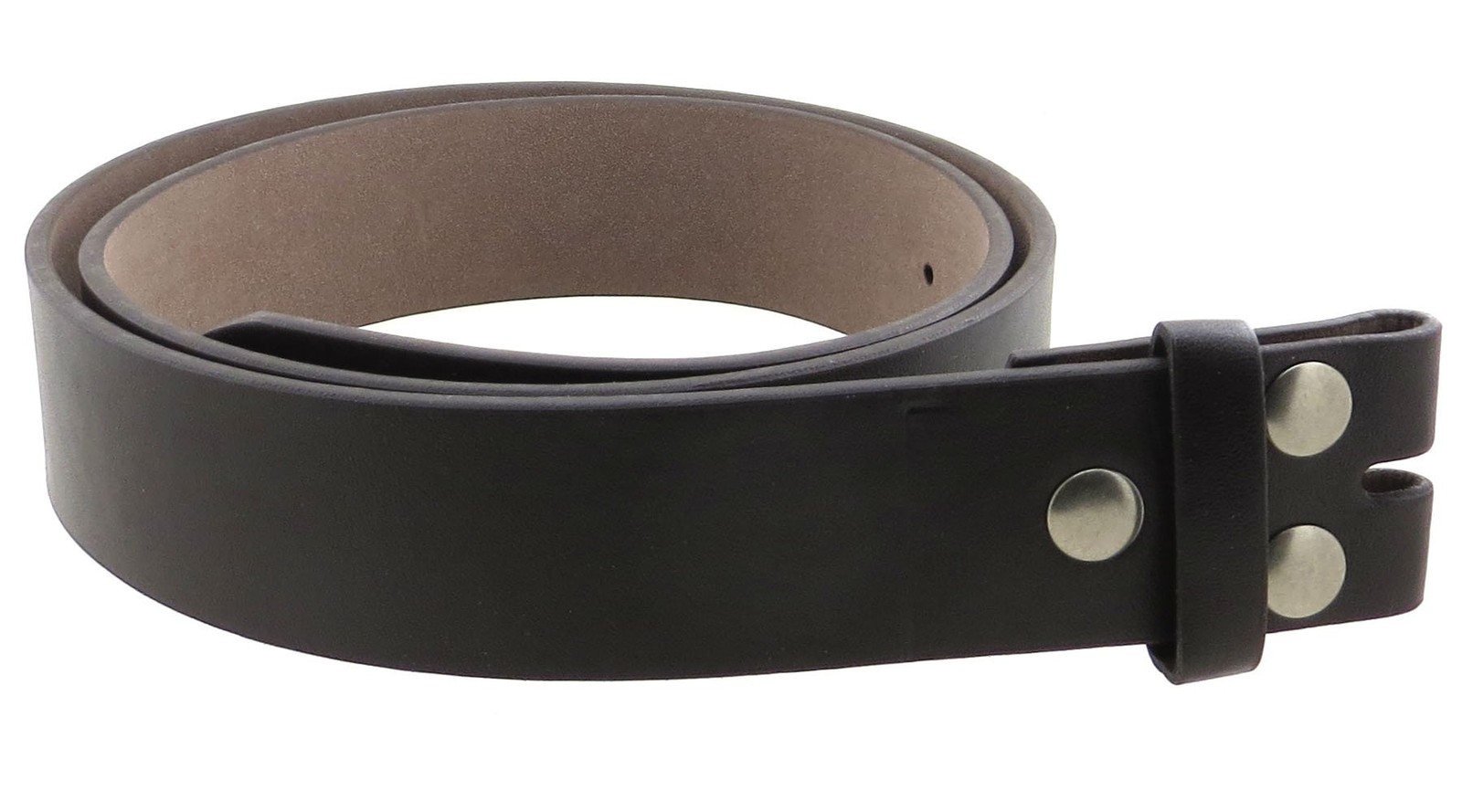 BC Belts Leather Belt Strap with Smooth Grain Medium (32-34″ Waist), Brown
