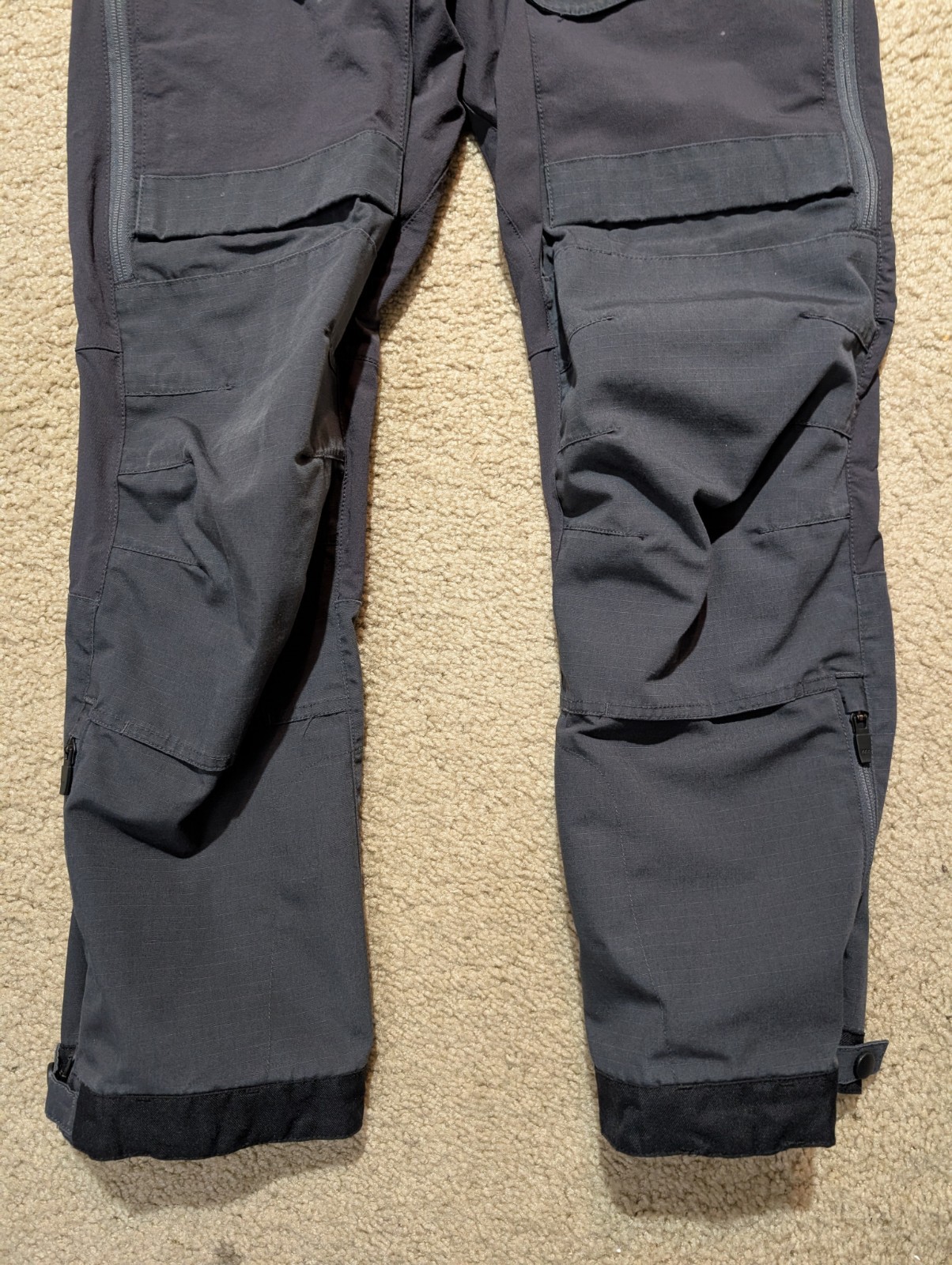 Tru-Spec Tactical Pants Mens Size 28×30 Black/Charcoal Used