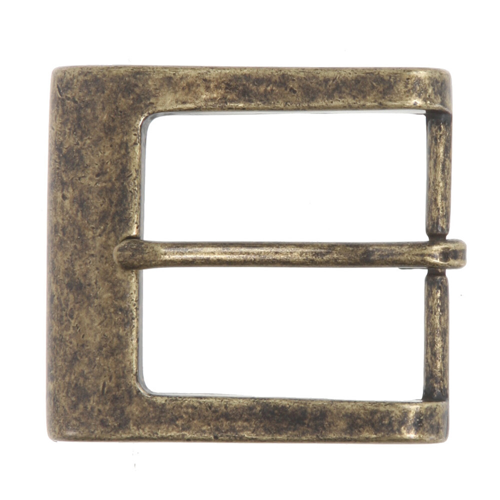 1 1/2″ (38 mm) Nickel Free Single Prong Square Belt Buckle