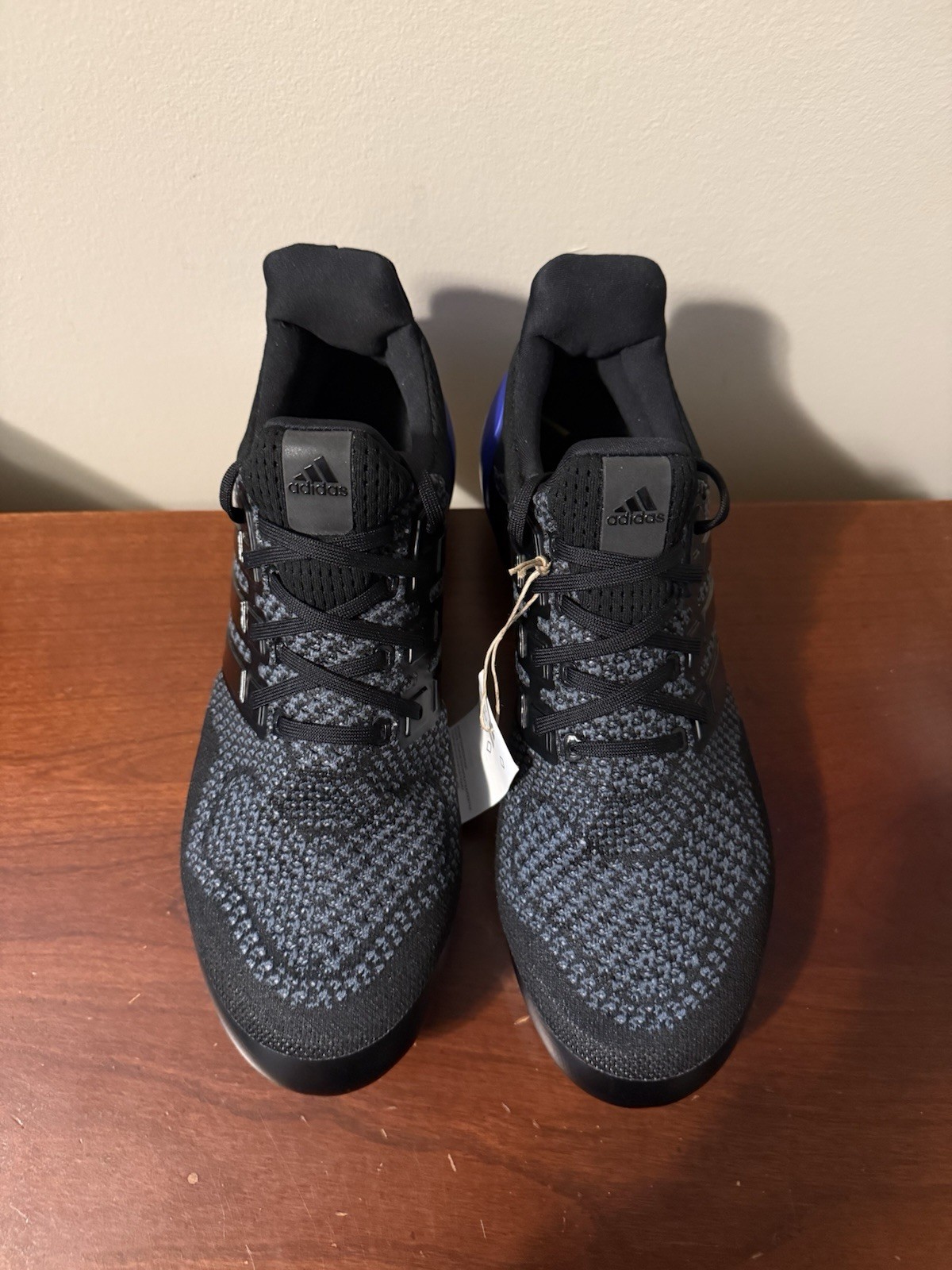 Adidas Ultraboost Football Cleats Black Blue Woven JP7410 Men’s Size 9.5 New