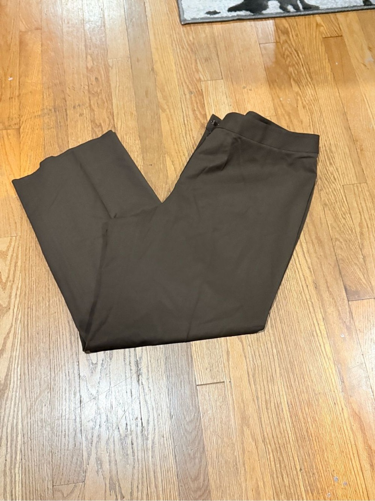 Lafayette 148 New York Women Dark Brown Dress Pants Size 20