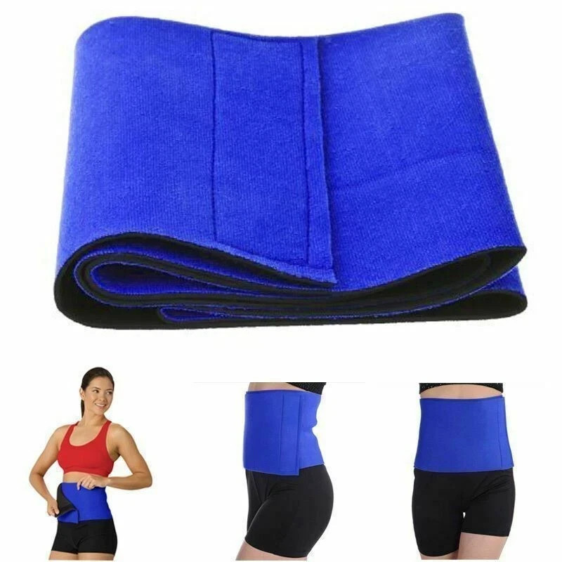 “Waist Trimmer Belt Sweat Band Wrap Ab Stomach Weight Loss Fat Burner Slimming “