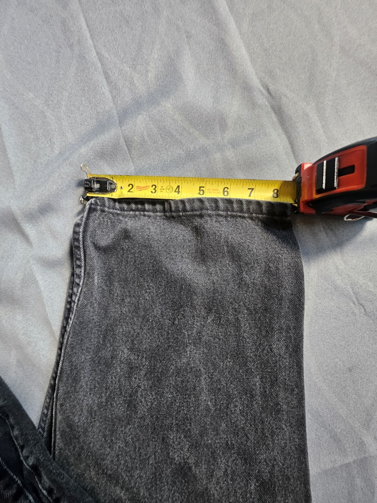 Vintage 1996 Levi’s 540 Relaxed Fit Jeans USA Made Black Denim 46×30 Orange Tab