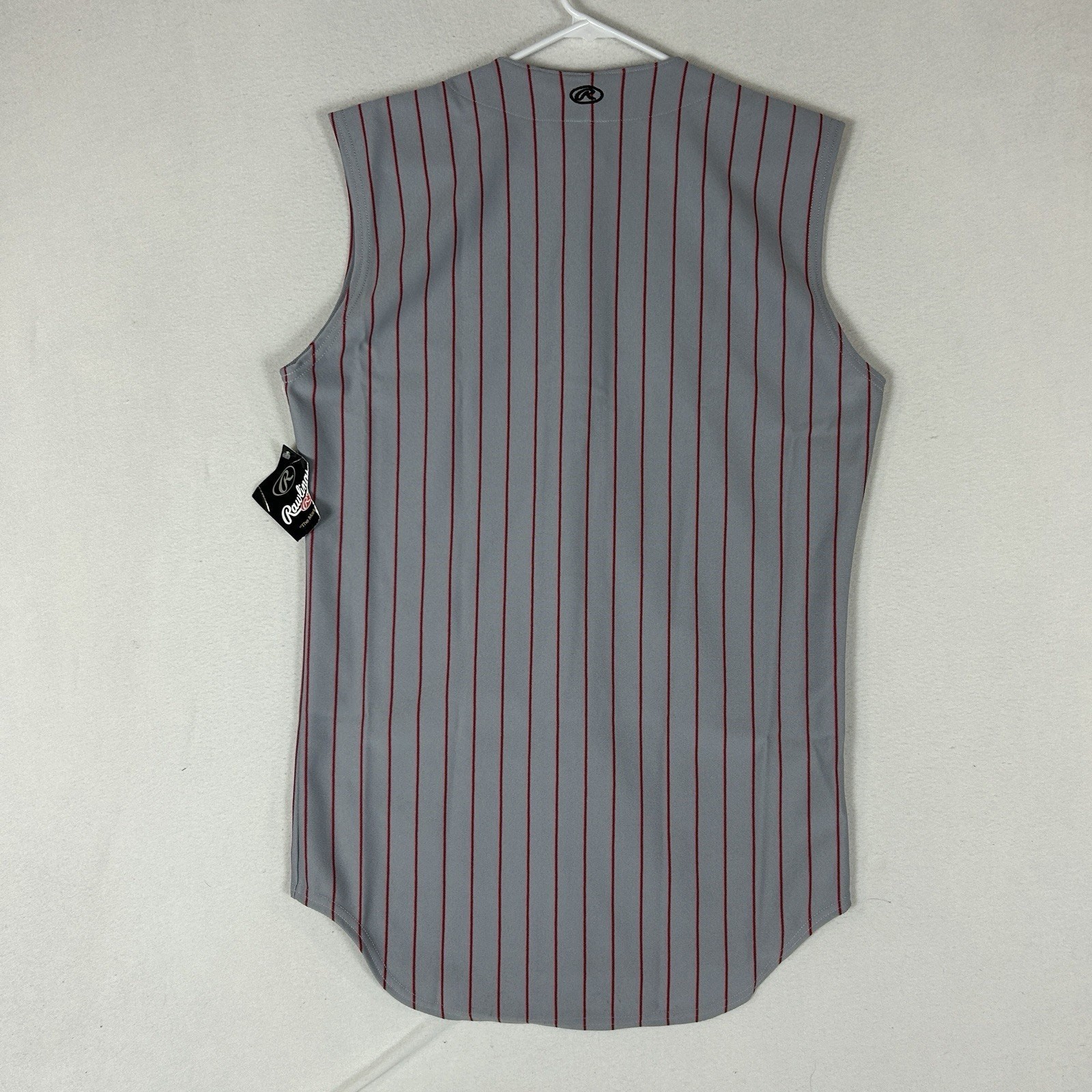 Rawlings NEW Pinstripe Baseball Sleeveless Jersey Vintage Men’s Adult Medium NWT
