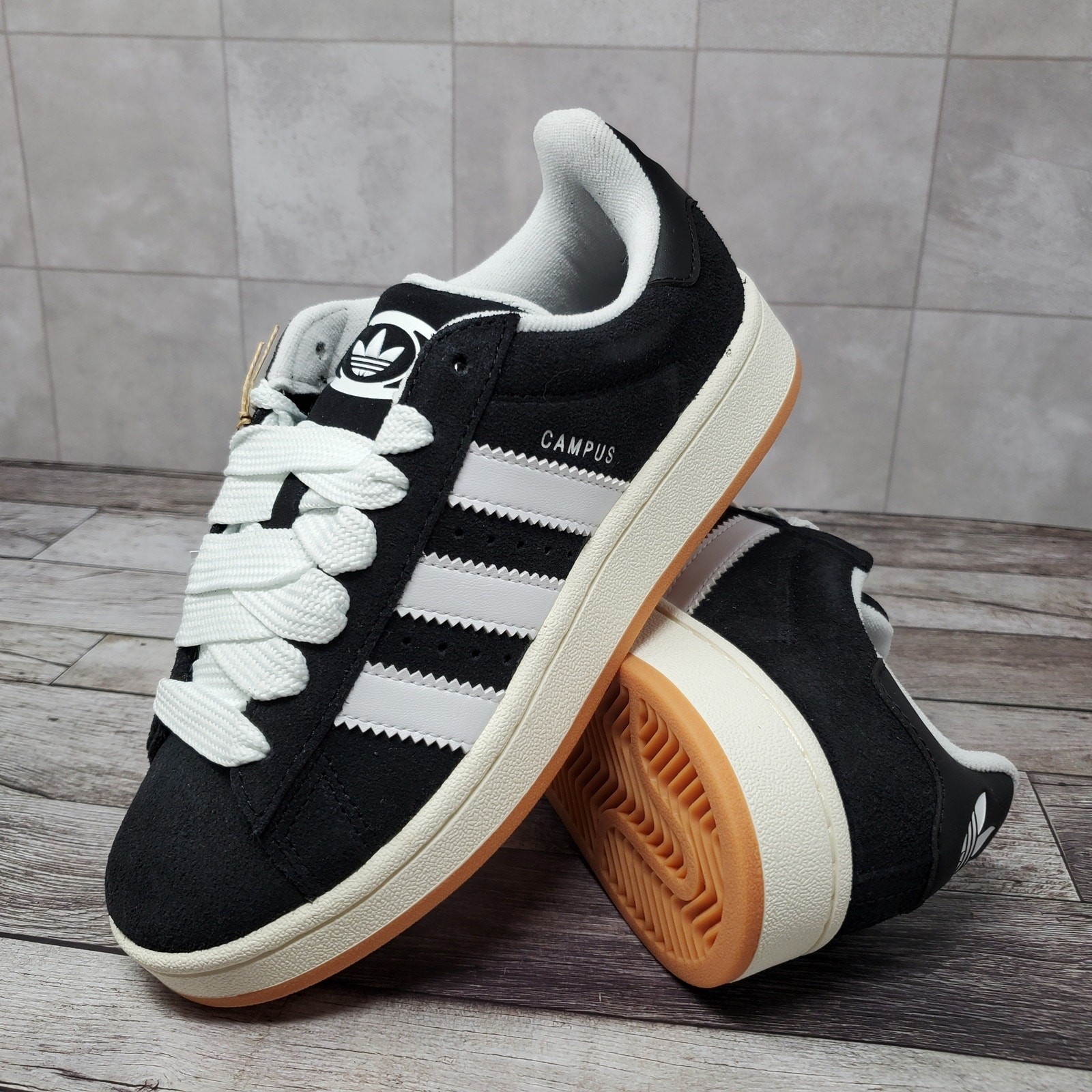 Adidas Originals Campus 00’s Women’s Size 6 Casual Shoes JP9163 Black White