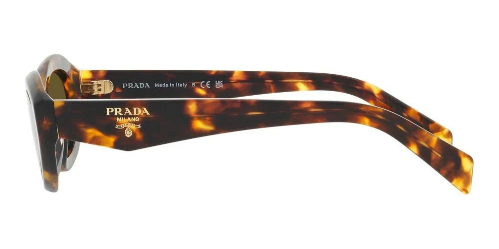 Prada PR 26ZS Tortoise/Dark Brown (14L-09Z) Sunglasses