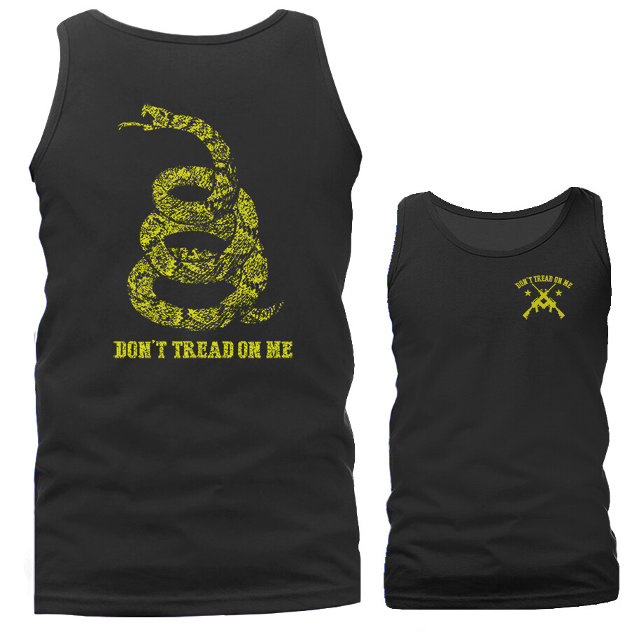Don’t Tread on Me US Flag American Pride Patriotic Tank Top
