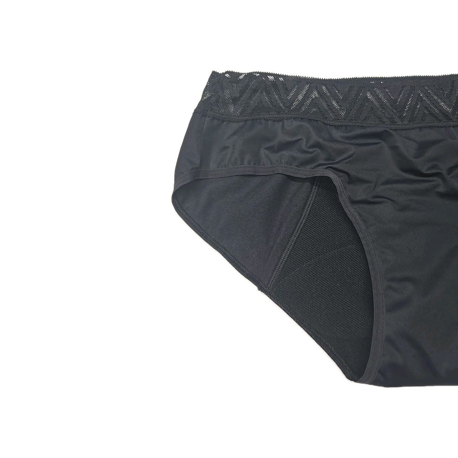Thinx Period Proof Hiphugger Underwear in Black Size M Super Absorbency