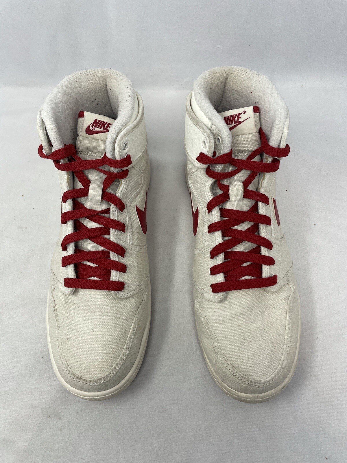 AJKO High OG ‘Timeless Canvas’ 638471 102 Sail/Varsity Red Size 10.5