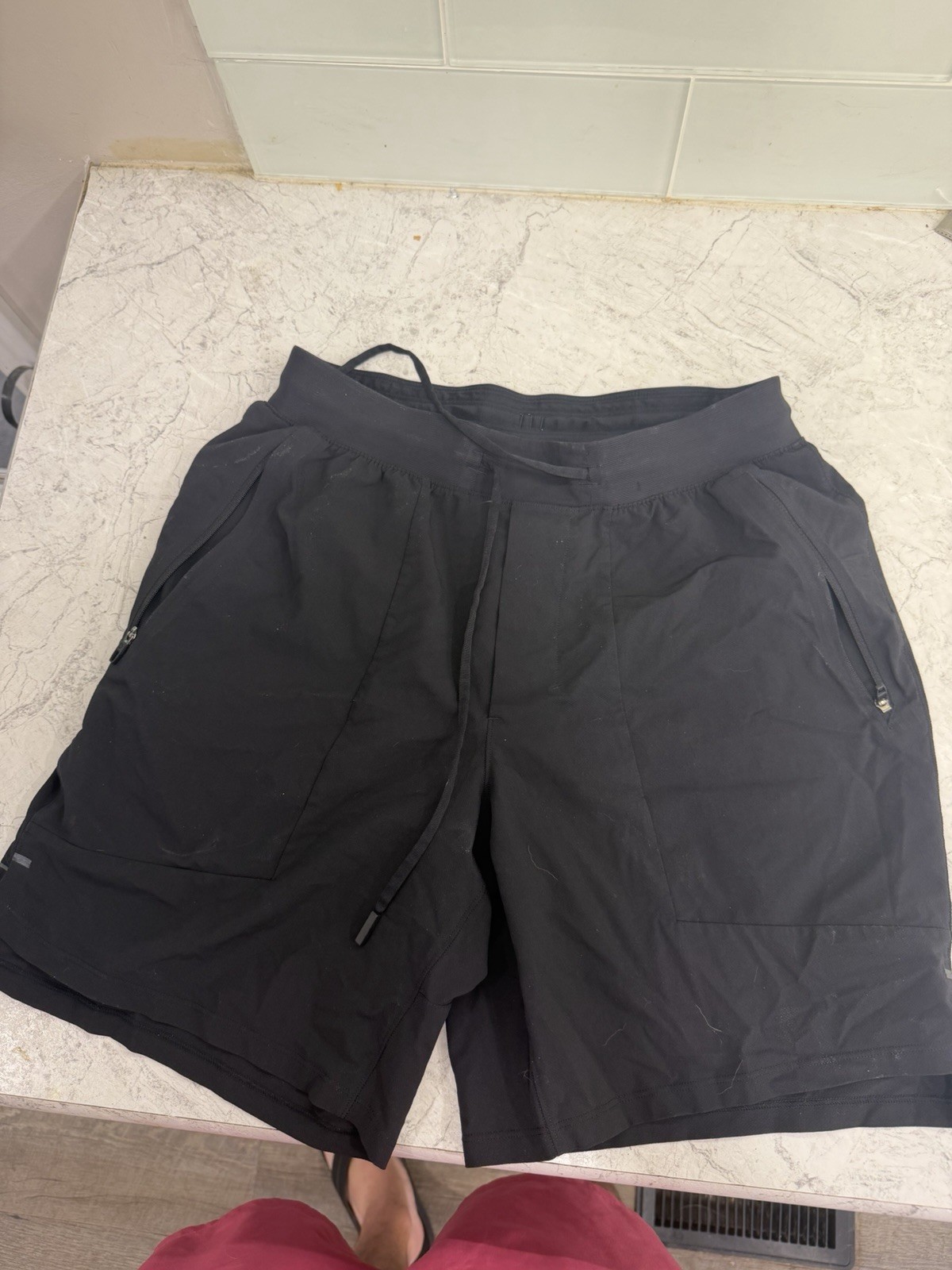 Lululemon License to Train Short 7” Linerless Black Men’s Medium