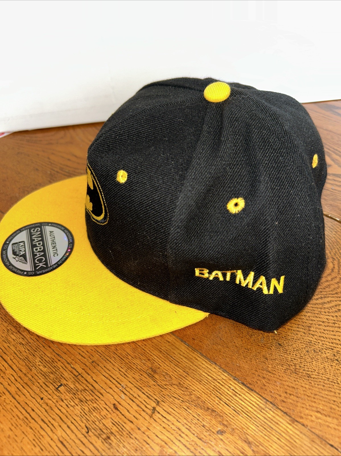 KIPA Batman Snapback Hat – One Size Fits Most