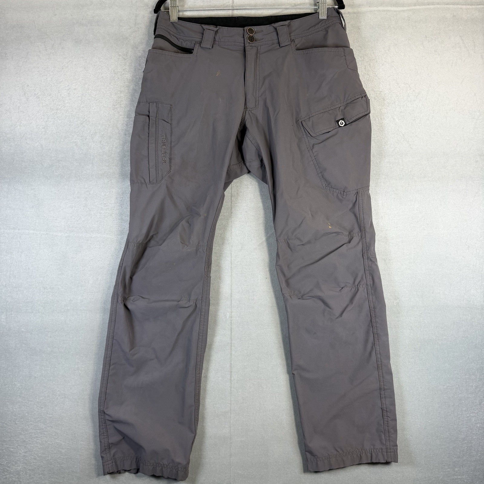 Lot Of 6 Truewerk T1/T2 Werkpants Mens 32×30 Green Khaki Gray Cargo Utility Work