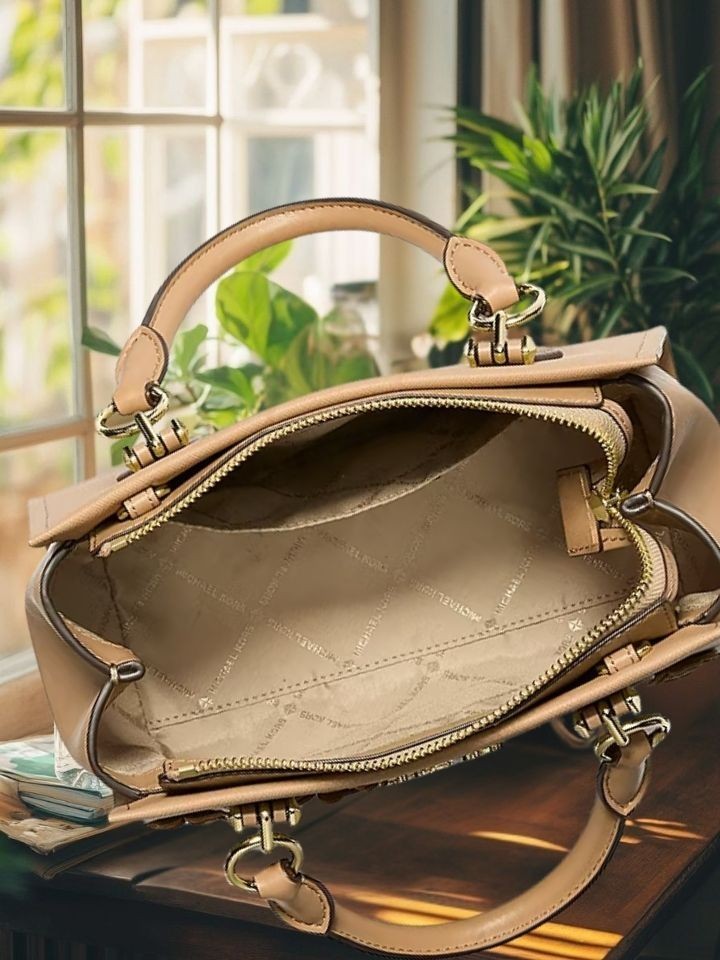 Michael Kors Marilyn Women SM Floral Embellished Satchel Messenger Bag Variation