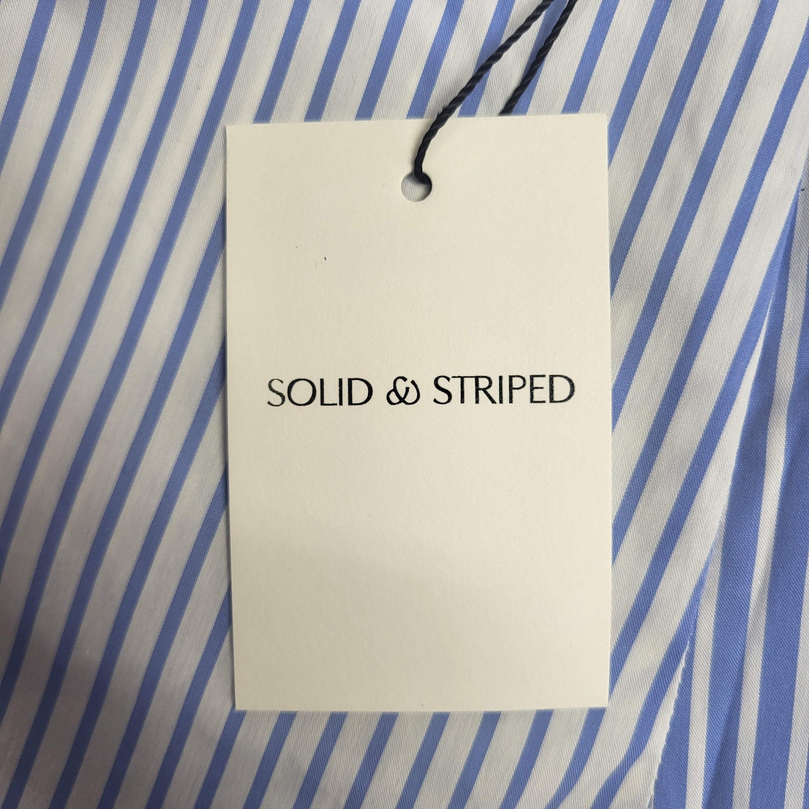 SOLID AND STRIPED The Lester Stripe Shorts XS Colorblock Marina SU26B661PYDCBM