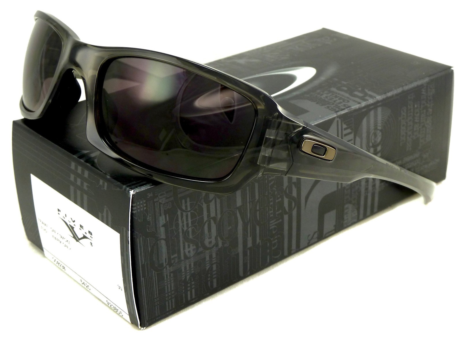 NEW Oakley Fives Squared Sunglasses Grey Smoke l Warm Grey OO9238-05