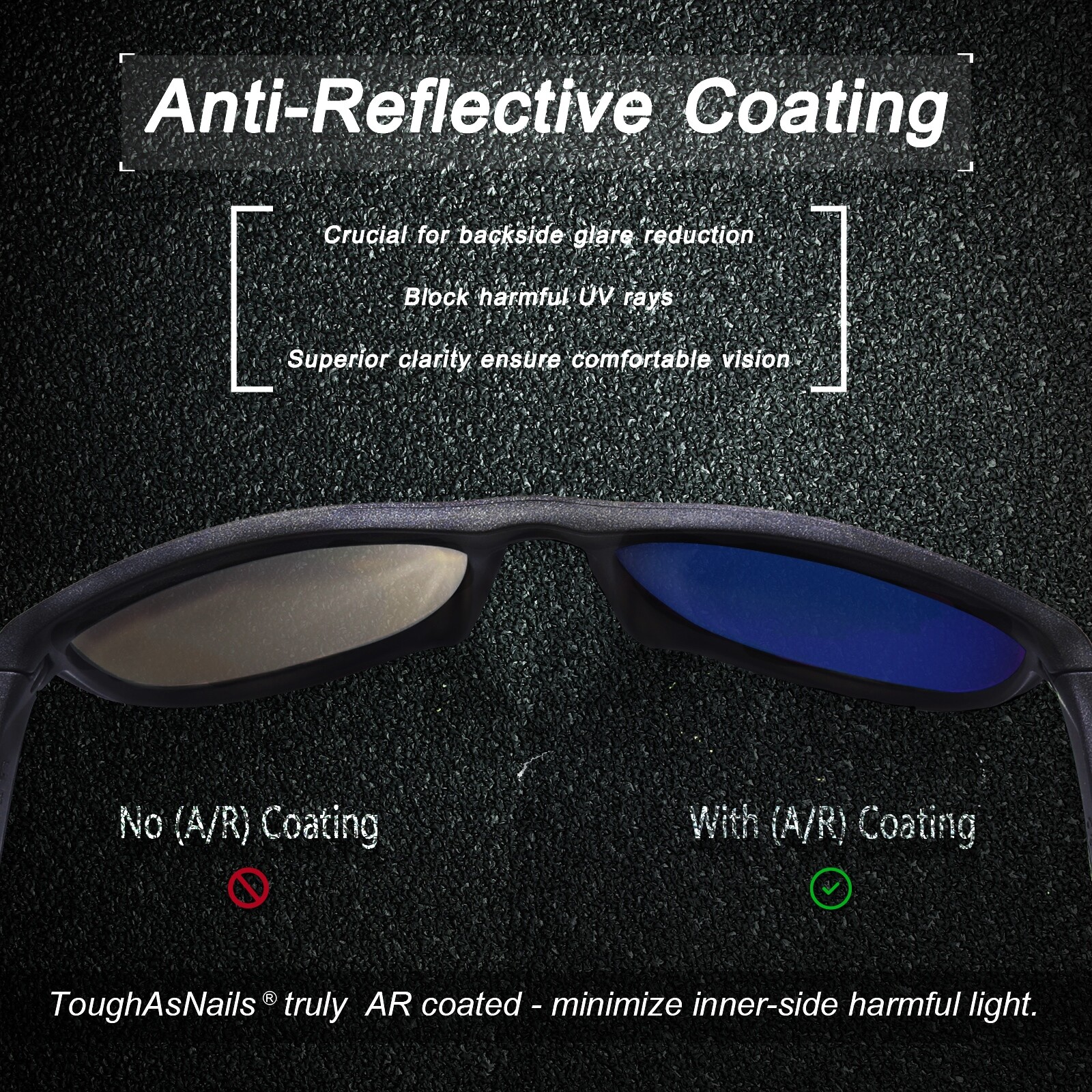KEYTO 1.8mm Polycarbonate AR Coated Polarized Lenses for-Oakley Offshoot