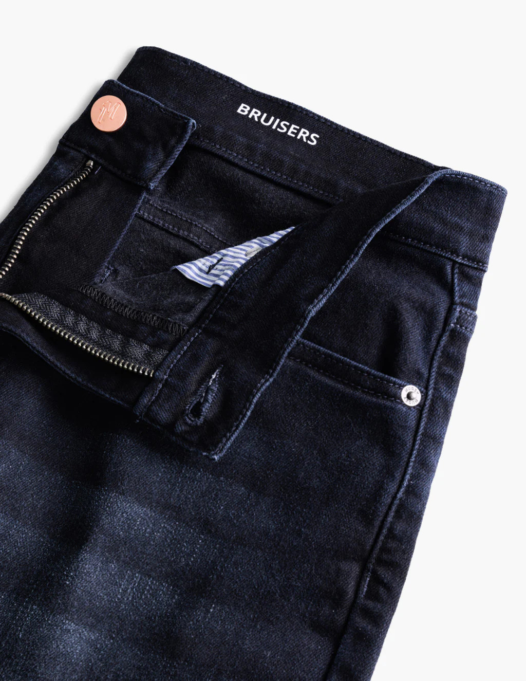 Mugsy Bruisers Jeans 35 Waist 32 Length Straight Fit Comfortable Denim