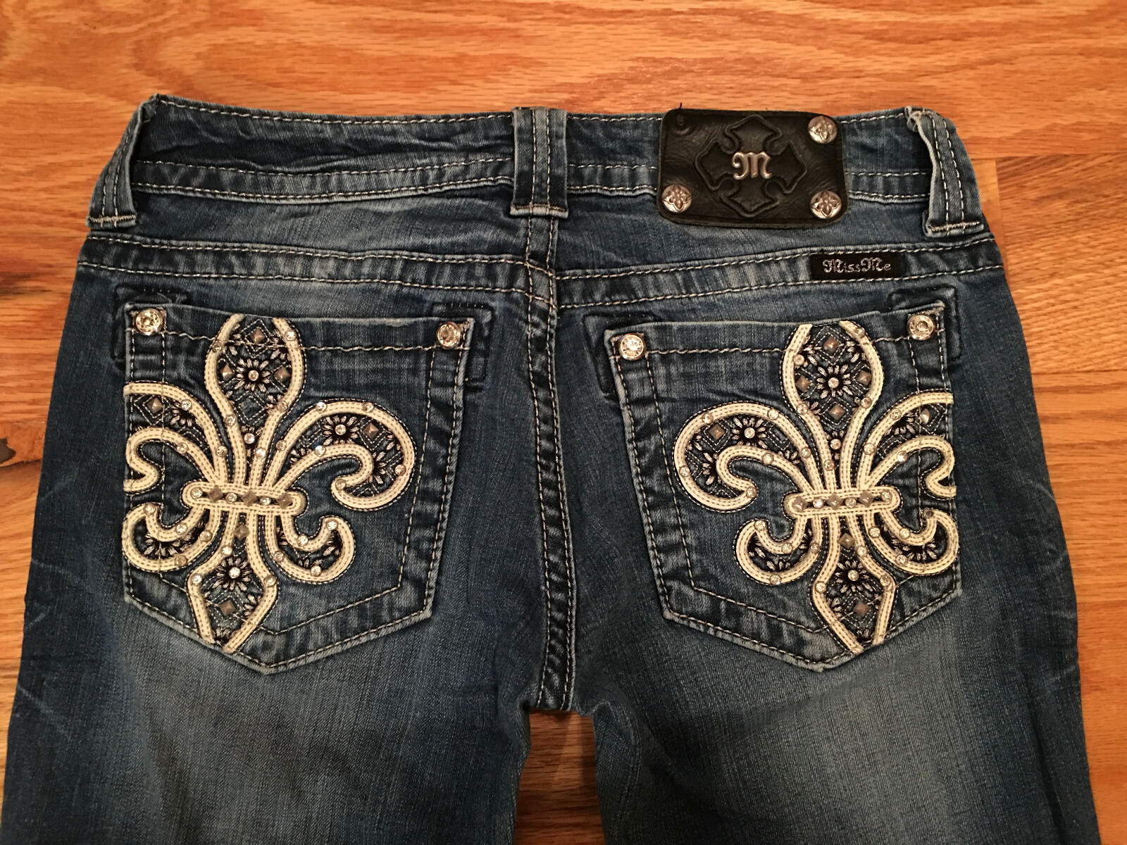 Miss Me Jeans Size 28 JP6183B Boot 30 3/4 Inch Inseam