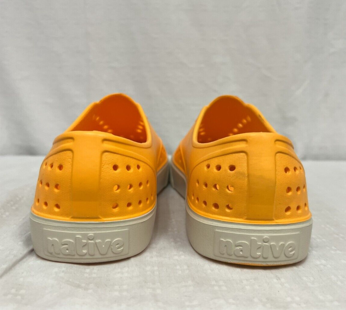 Native Adults Miller Slip On Sneaker/Water Shoe Pencil Orange Men 5/Women 7 New