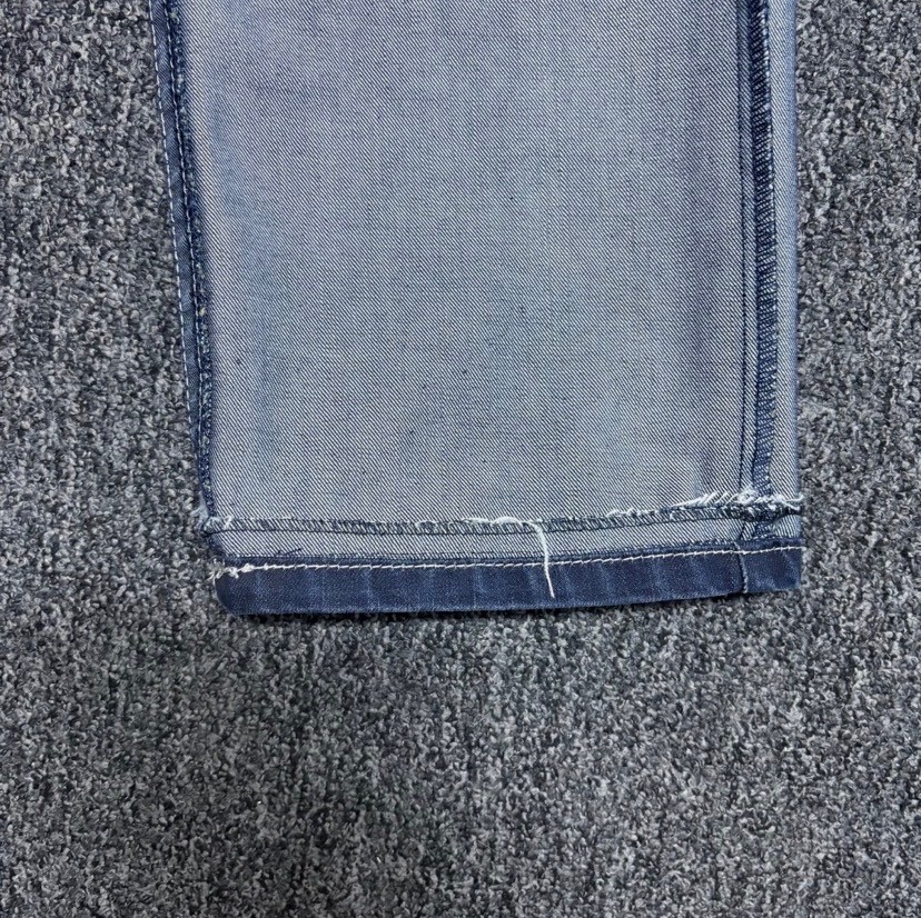 True Religion Men’s Straight Jeans | Blue Denim with White Stitching