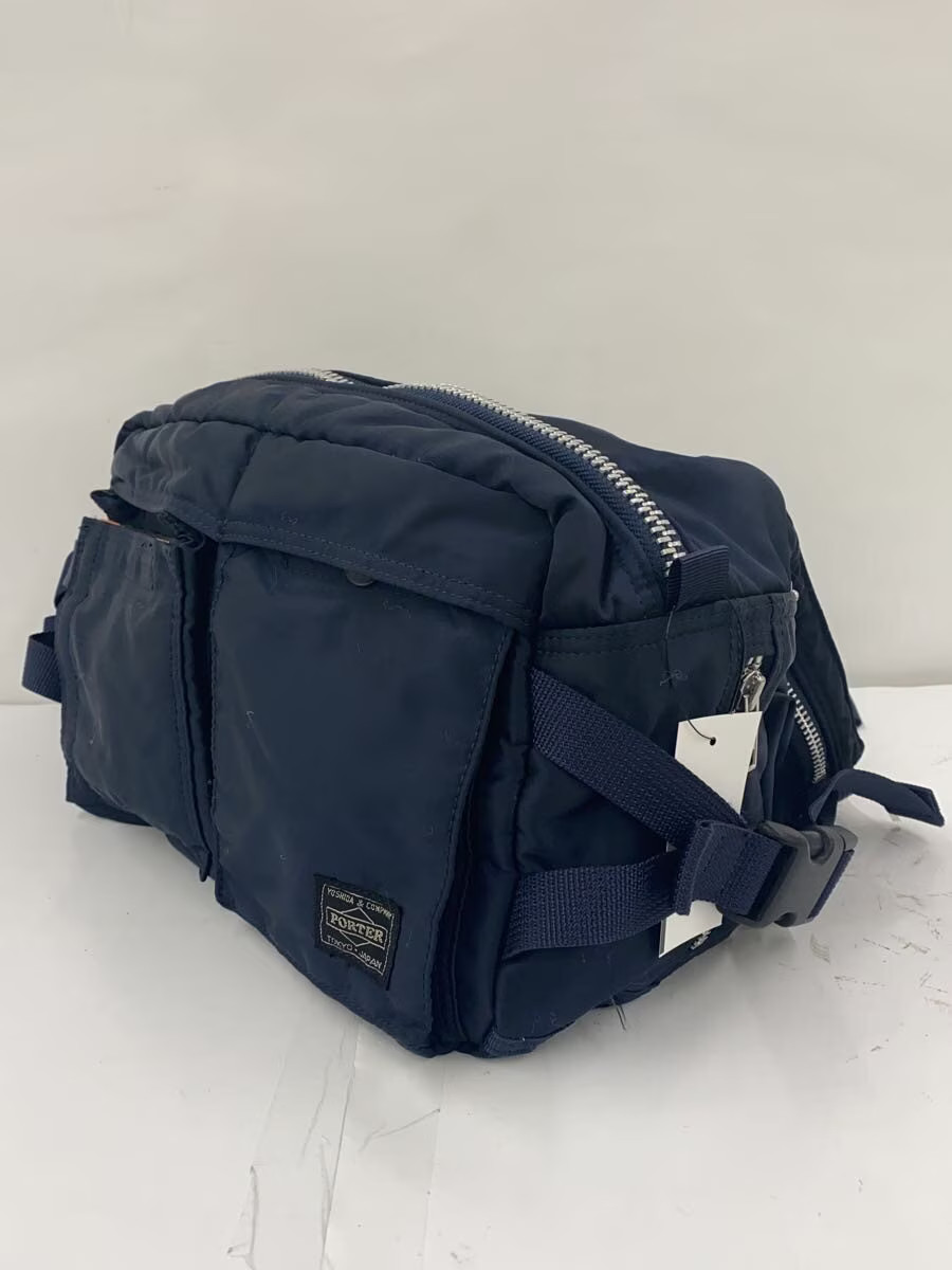 HEAD PORTER Waist Bag Nylon NVY Solid