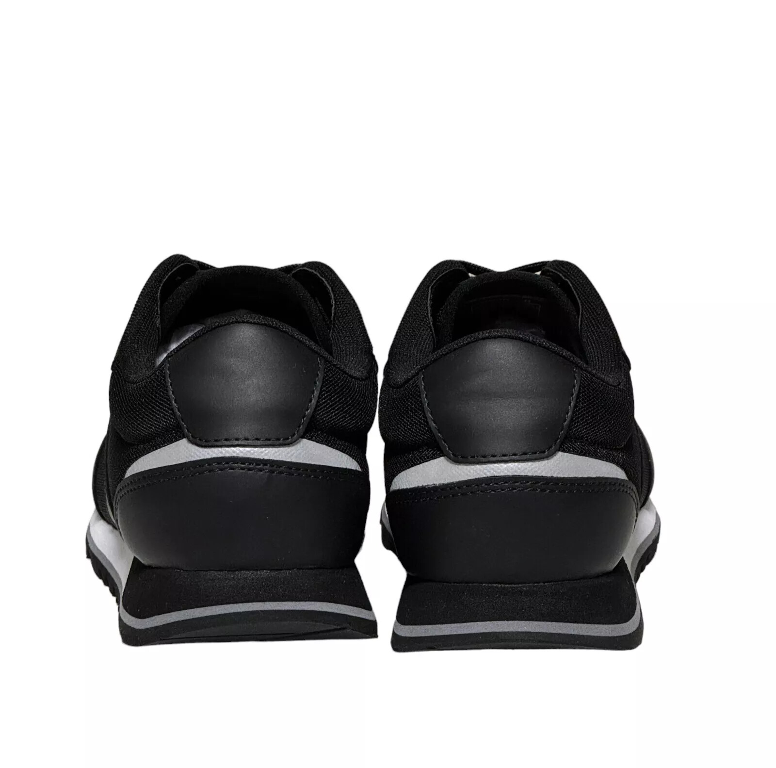 HUGO BOSS $199 Men’s PARKOUR RUNN MEMX Sneakers Casual Shoes AUTHENTIC NEW BLACK